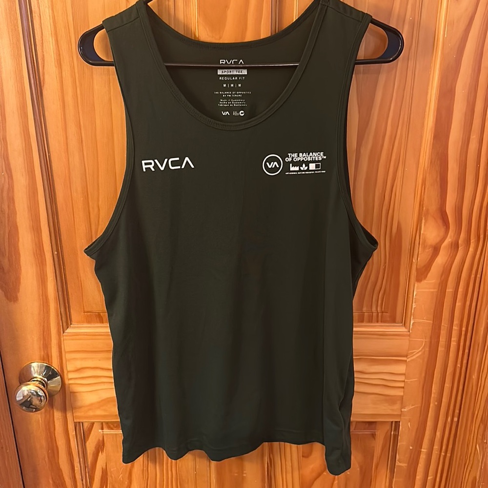 Rvca tank top (green)